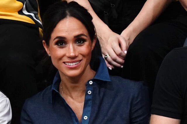 The Duchess of Sussex has said she is ‘devastated’ after the death of one of her dogs (Jordan Pettitt/PA)