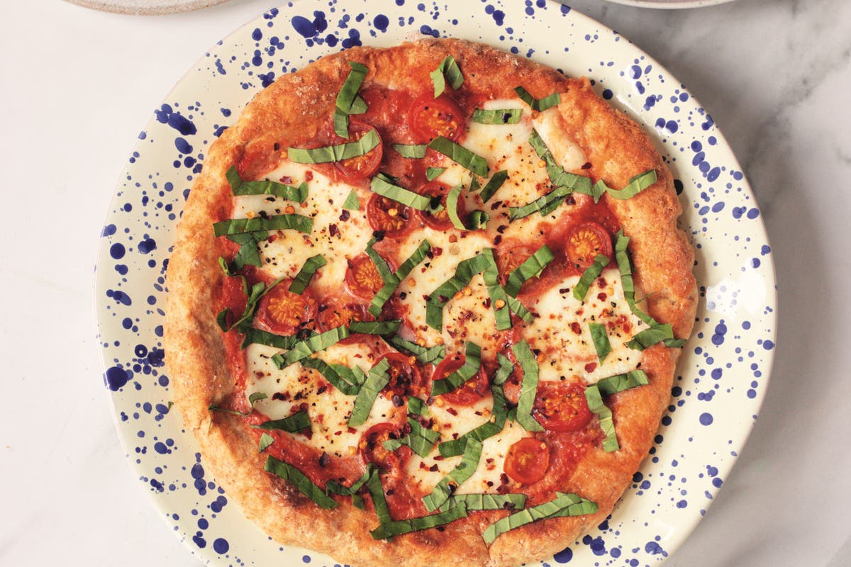 Swap takeaway for a healthier pizza with this recipe from Delicia Bale