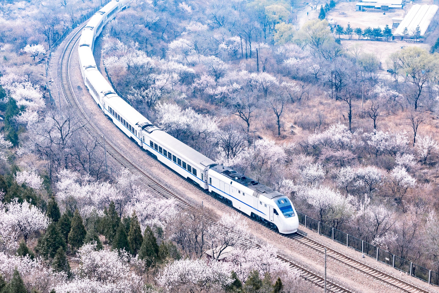 The proposed route passes through Moscow to Beijing on trains that were suspended in 2019