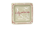 Best housewarming gifts Indybest review L&Clay Ceramics ‘I stay out too late’ trinket tray, vintage red