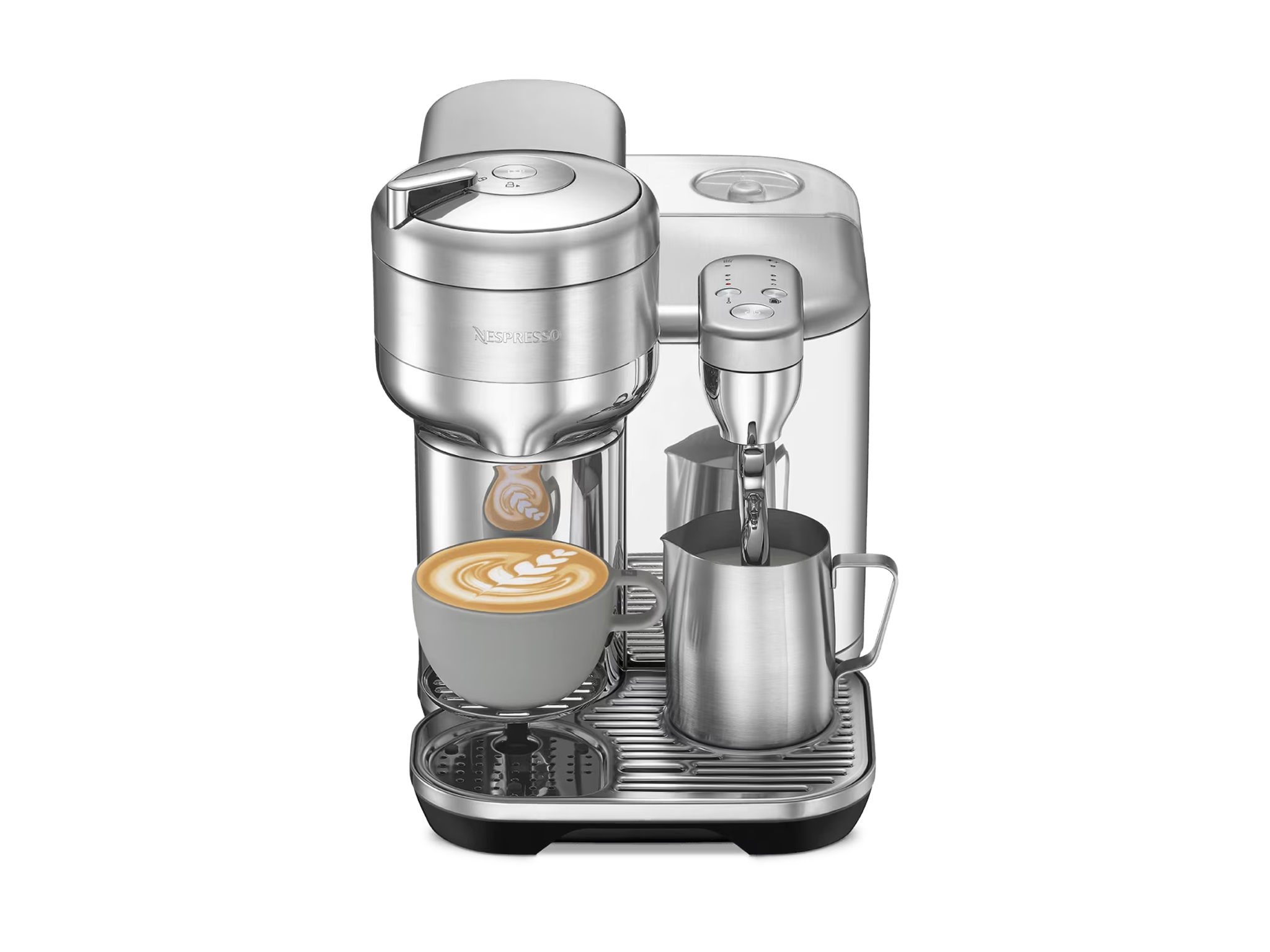 Best housewarming gifts IndyBest review Nespresso vertuo creatista coffee machine, brushed stainless steel