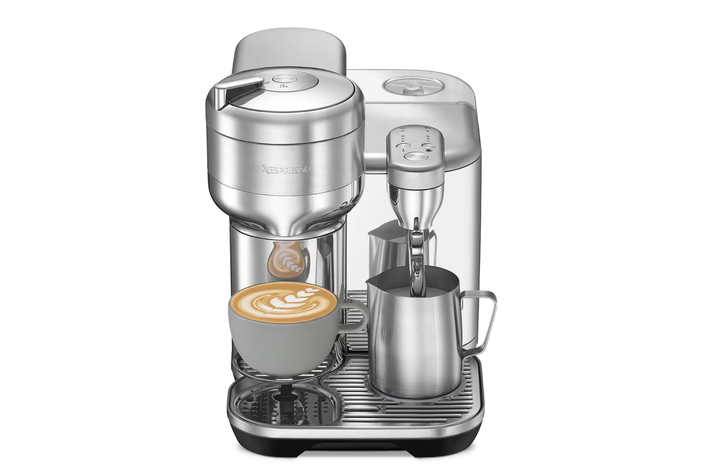 Best housewarming gifts IndyBest review Nespresso vertuo creatista coffee machine, brushed stainless steel