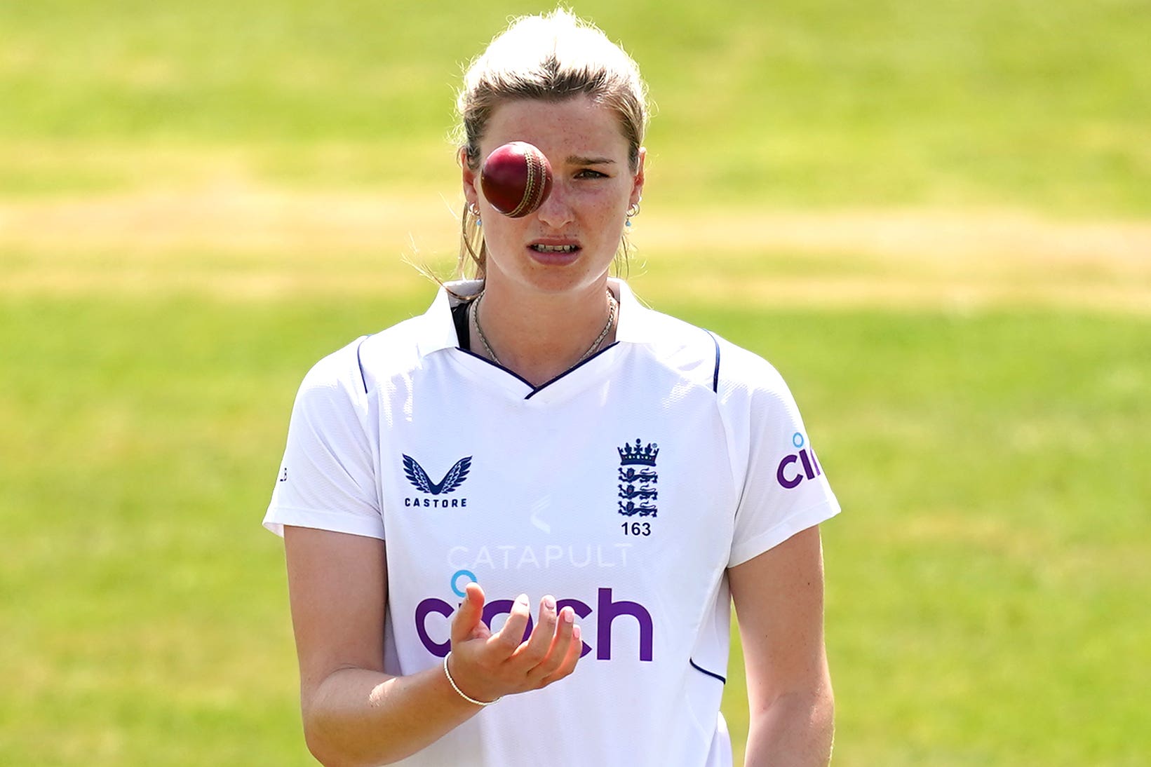 Lauren Bell has spent much of the past year diligently working on technical tweaks on her bowling action (Martin Rickett/PA)