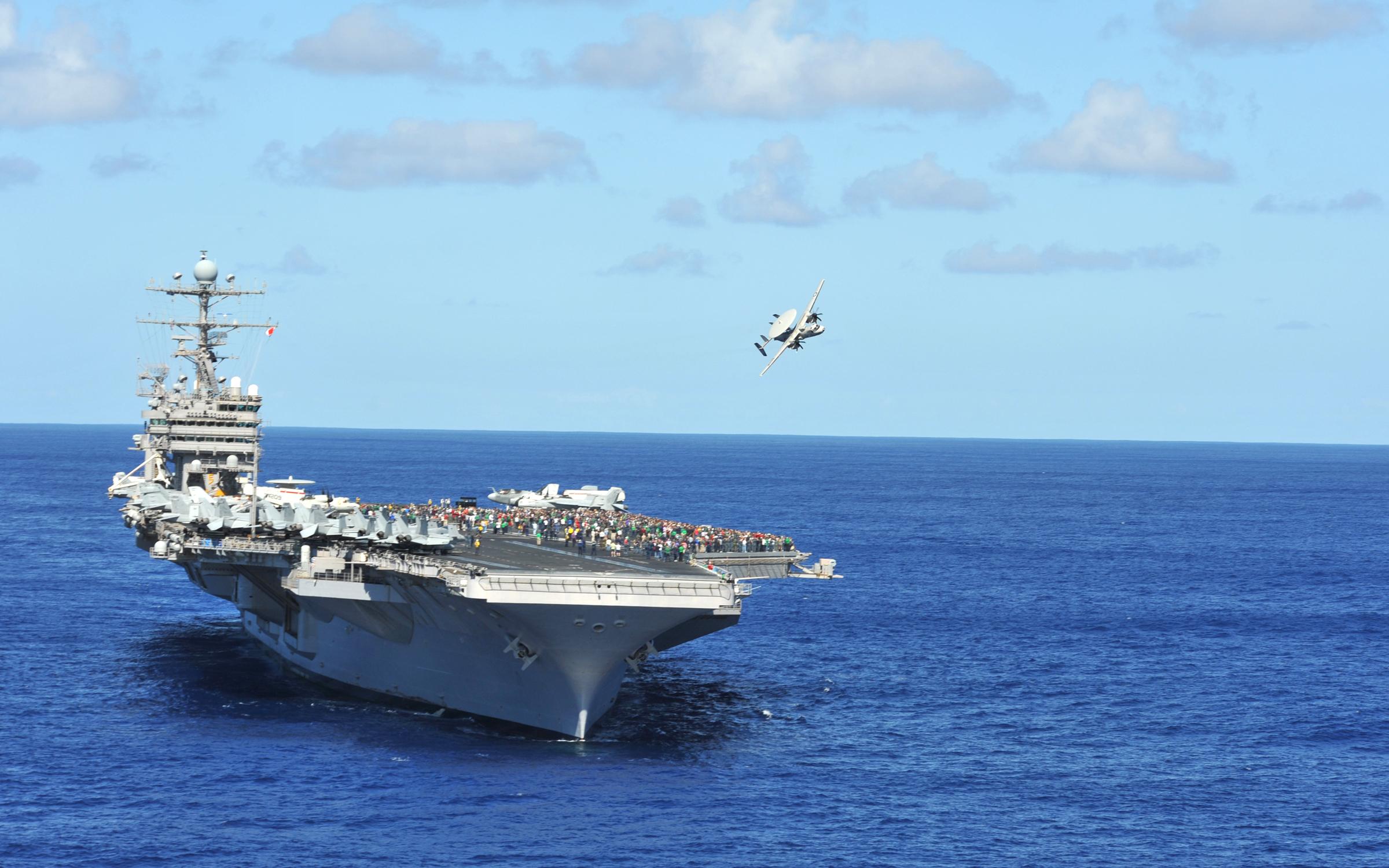 The USS Abraham Lincoln, America’s fifth Nimitz-class aircraft carrier, is homeported in San Diego, California