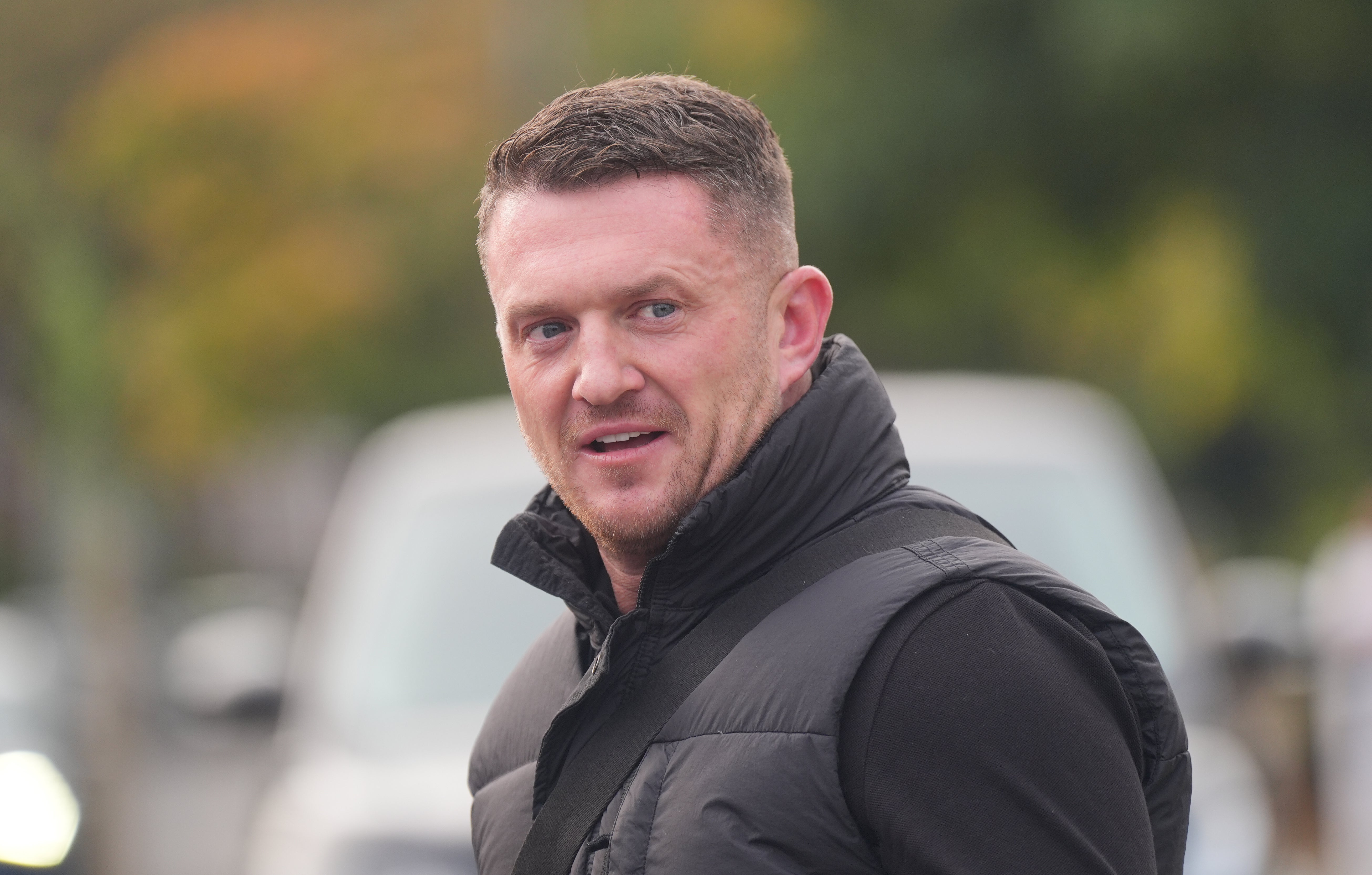 Tommy Robinson asked West Midlands Police to investigate the rapper’s video