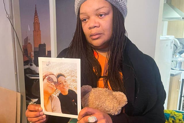 <p>Marie Bokassa, the mother of Kelyan Bokassa who was killed in Woolwich</p>