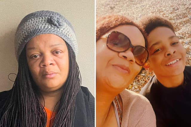 <p>Mary Bokassa’s son Kelyan Bokassa was stabbed to death on a bus in Woolwich, south-east London, on Tuesday </p>