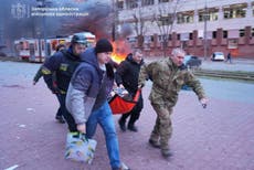 Ukraine-Russia war latest: At least 13 killed after Russian bomb hits Zaporizhzhia