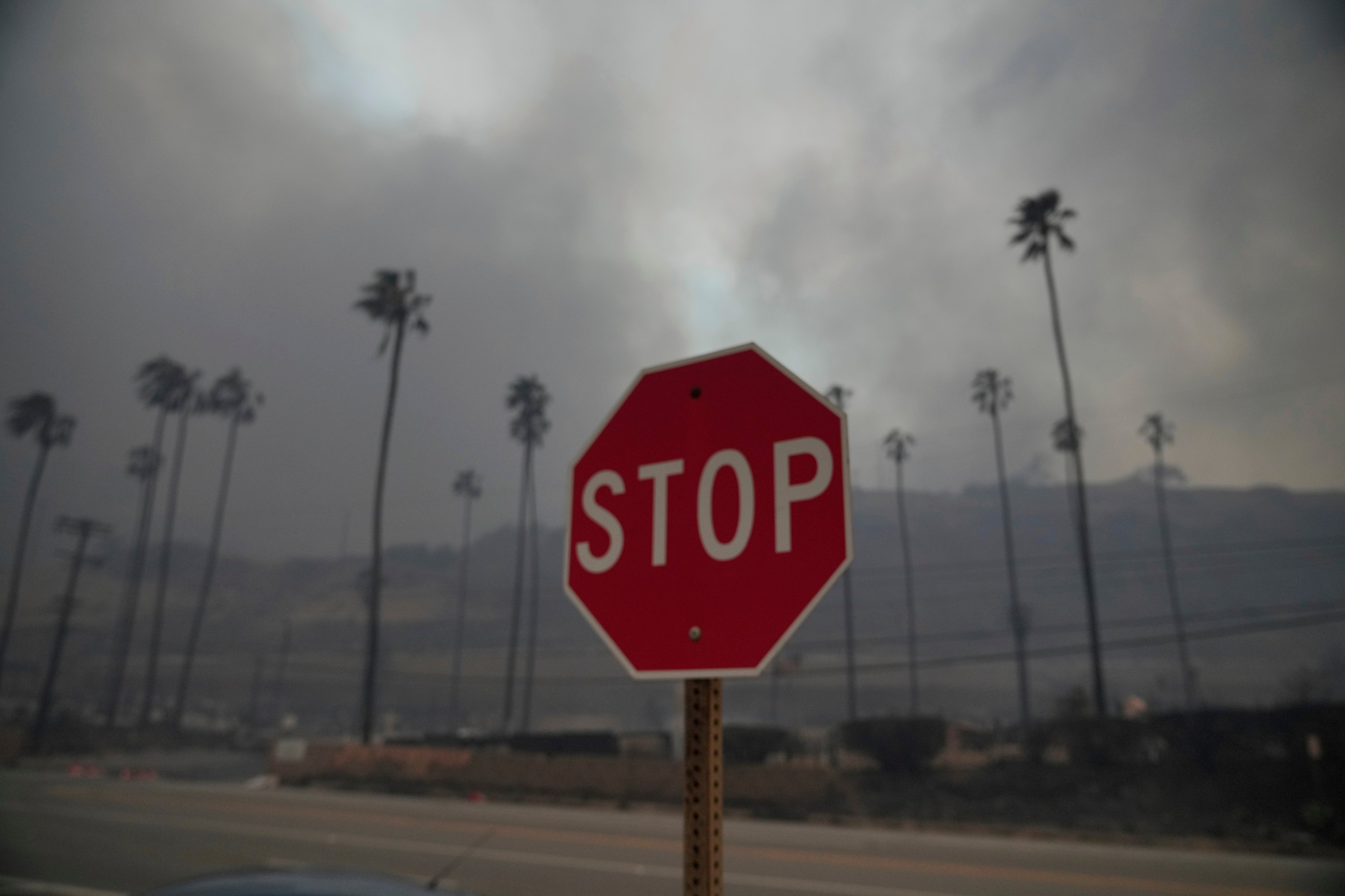 The Palisades Fire ravages the Pacific Palisades neighborhood of Los Angeles on Wednesday. The Fire had spread over thousands of acres