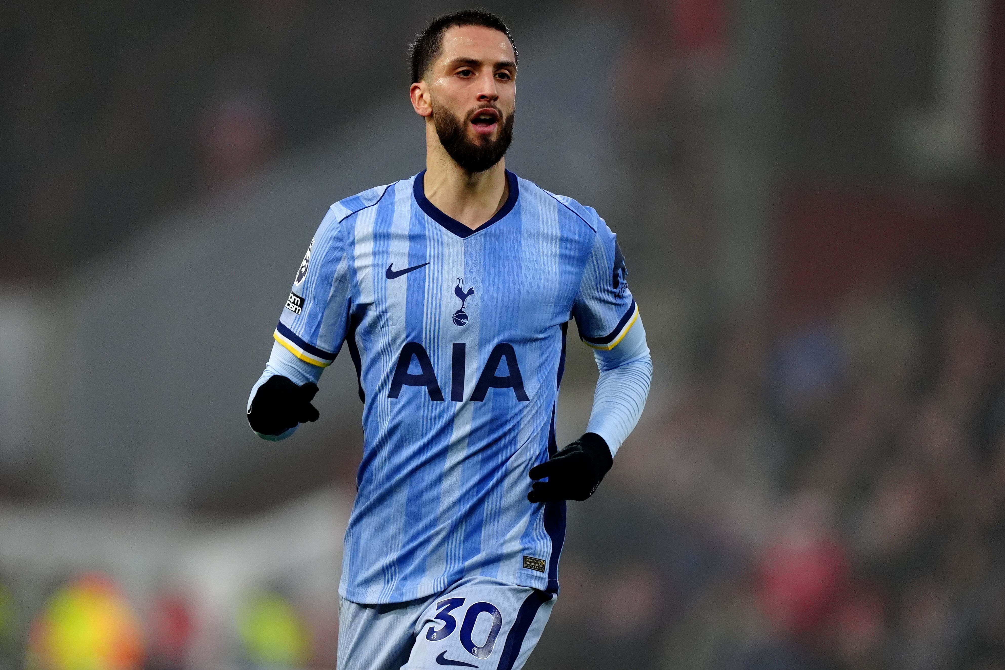 Tottenham’s Rodrigo Bentancur carried off on a stretcher with worrying injury