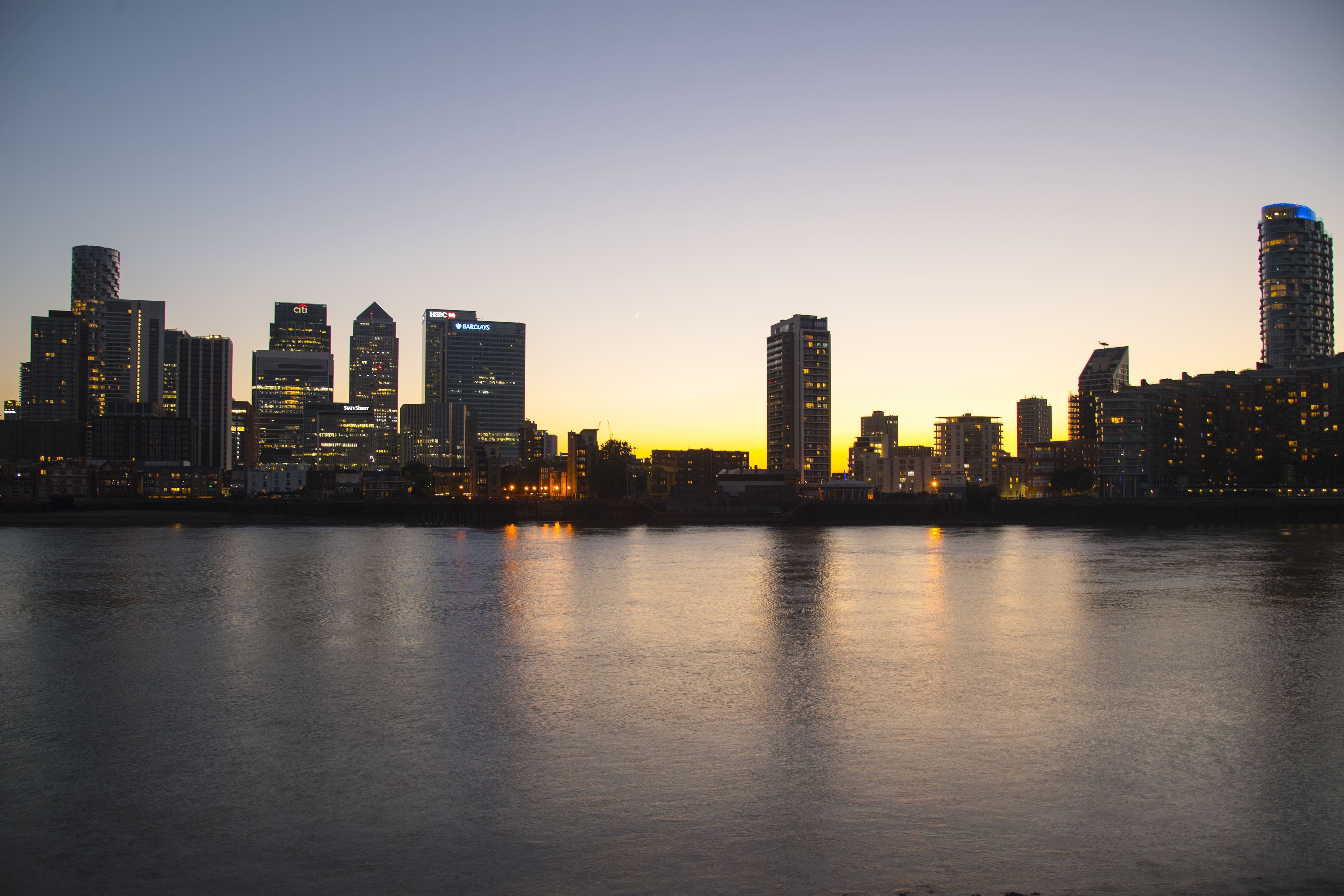 Optimism among financial services firms has declined at the sharpest pace in more than two years, a new survey shows (Ian West/PA)