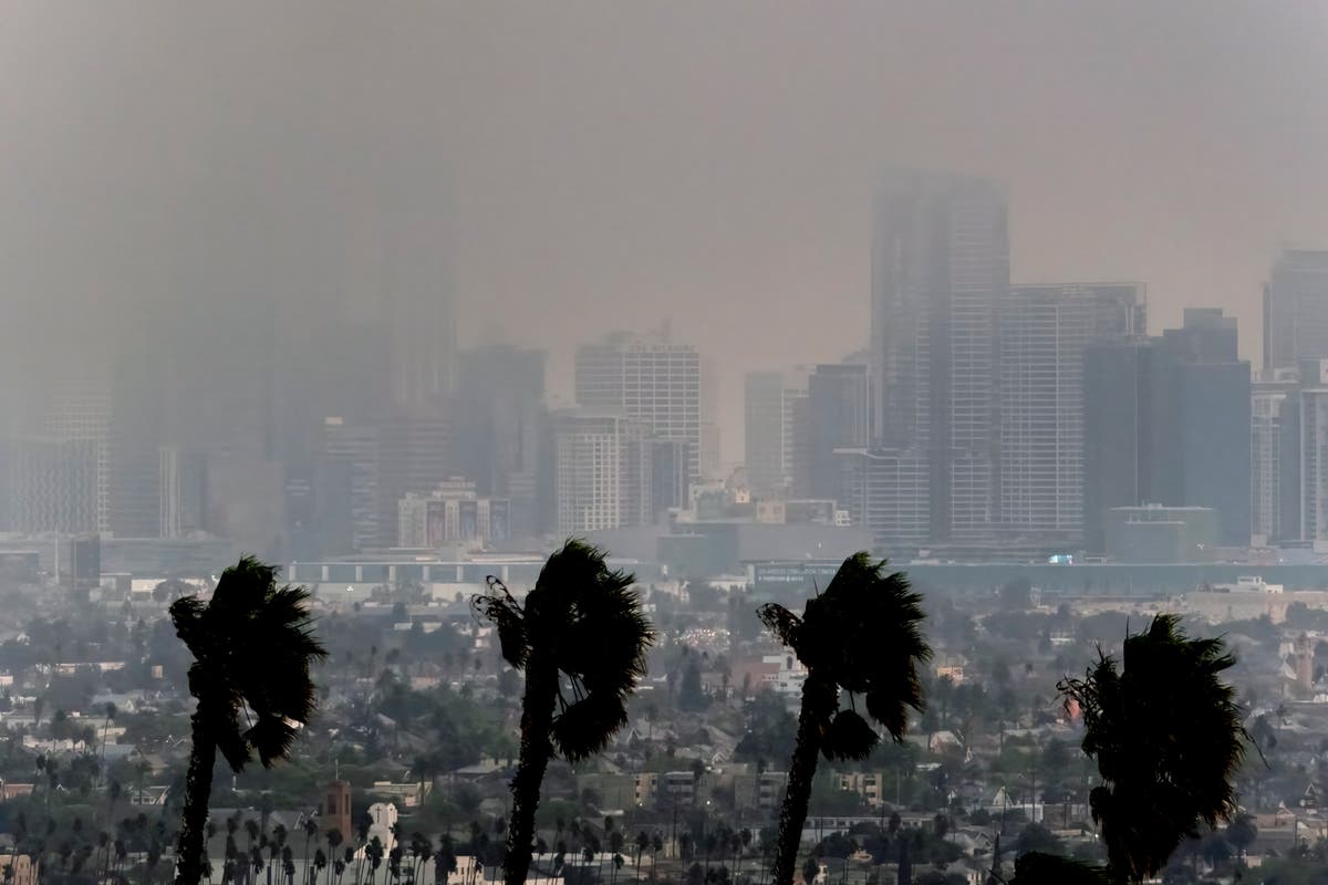 Monstrous wildfires blanket Southern California with smoky air, threatening the health of millions