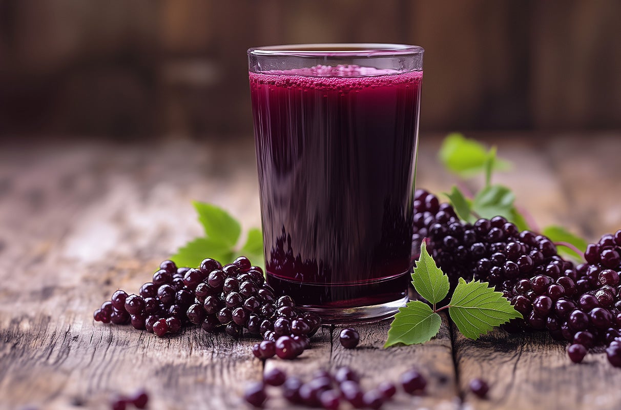 Elderberry juice