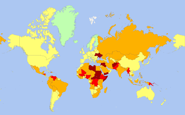 <p>Mapa global de riesgos de viaje para 2025</p>