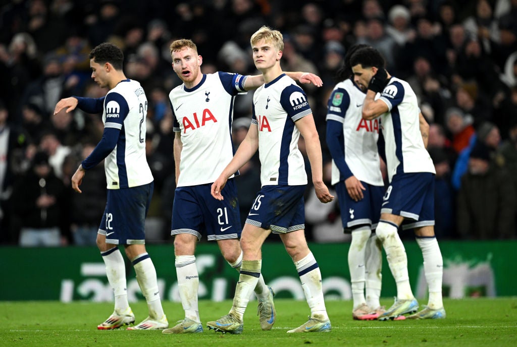 Spurs hold a slender lead heading to Anfield