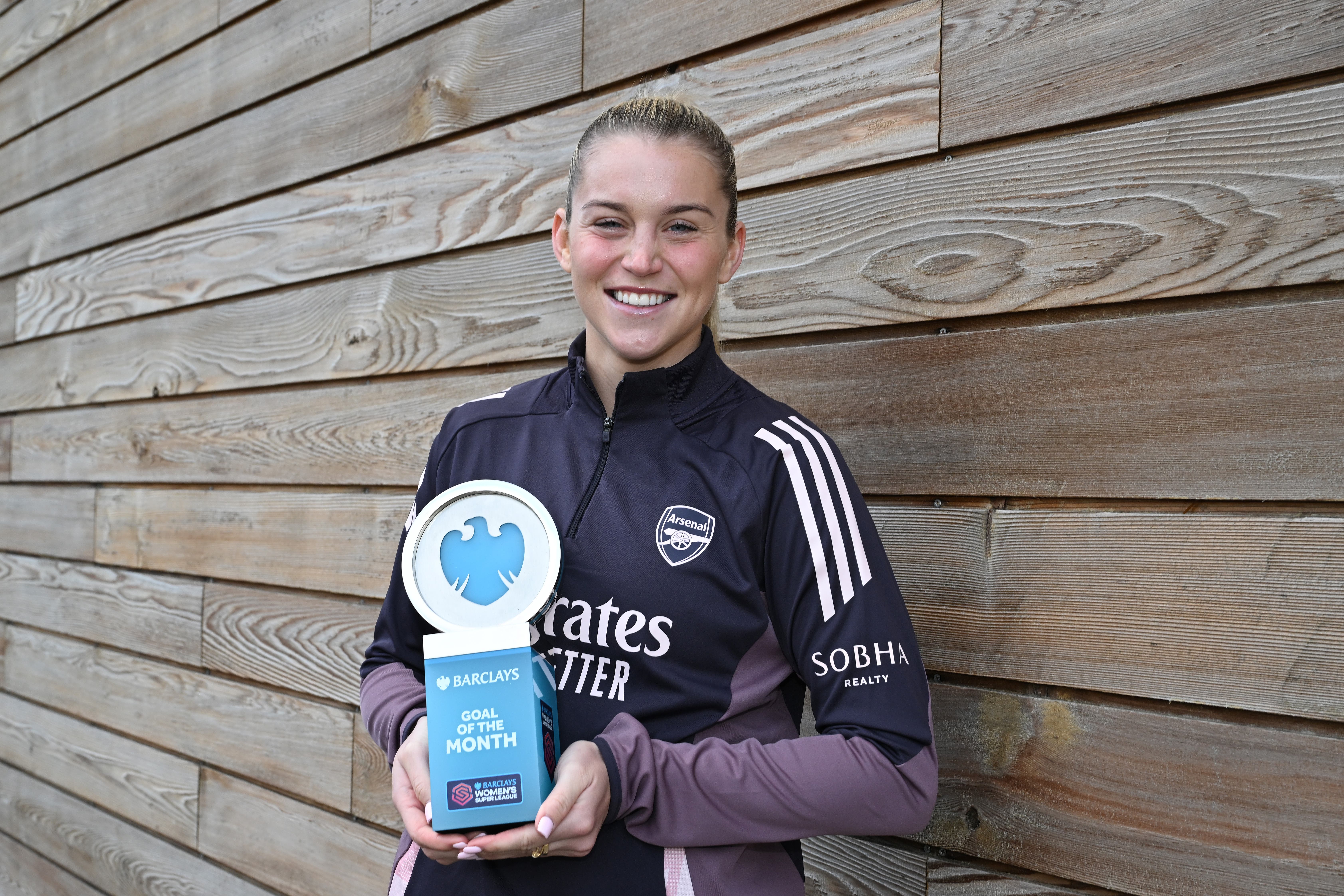 Russo is the Barclays WSL’s December Player of the Month (Barclays handout/PA)