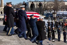 Jimmy Carter funeral live: Trump chats with Obama as all living presidents attend