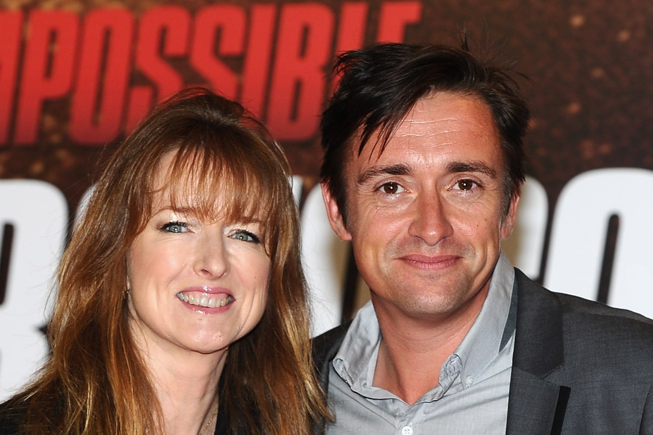 Richard and Amanda Hammond pictured in 2011