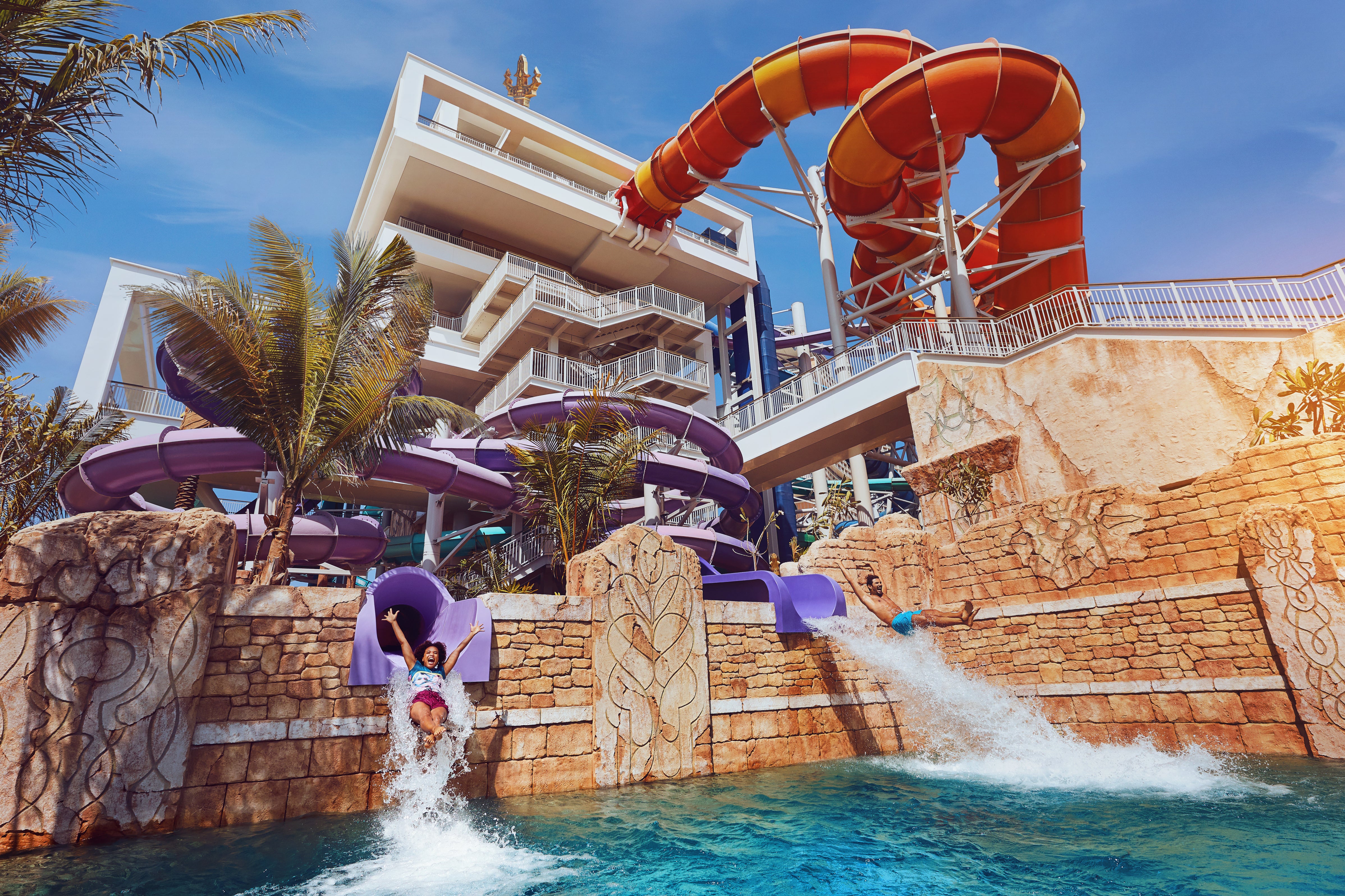 The Aquaventure Waterpark will keep your kids entertained all day