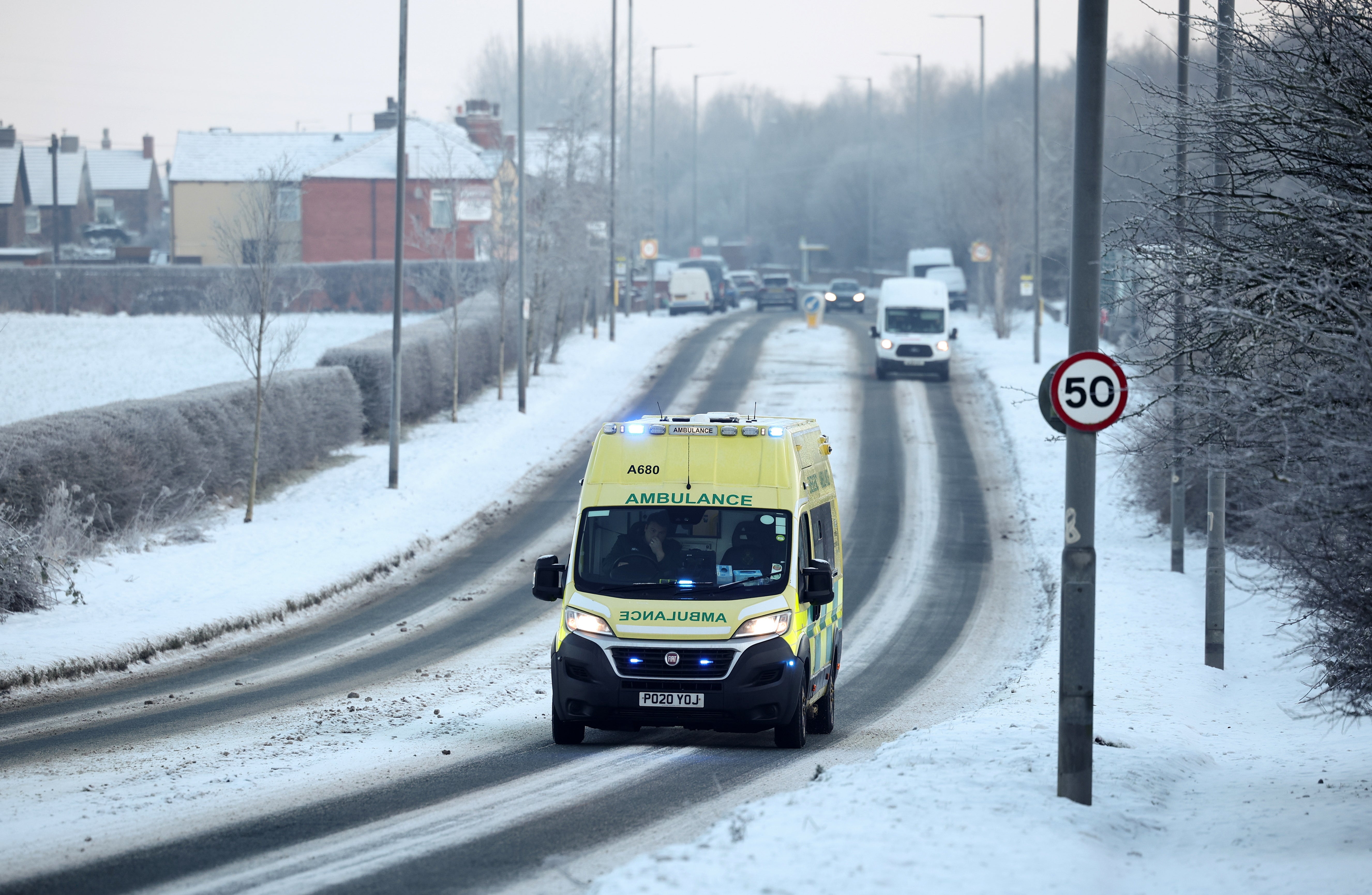 Heavy snow and icy conditions have prompted major travel disruption in the past week