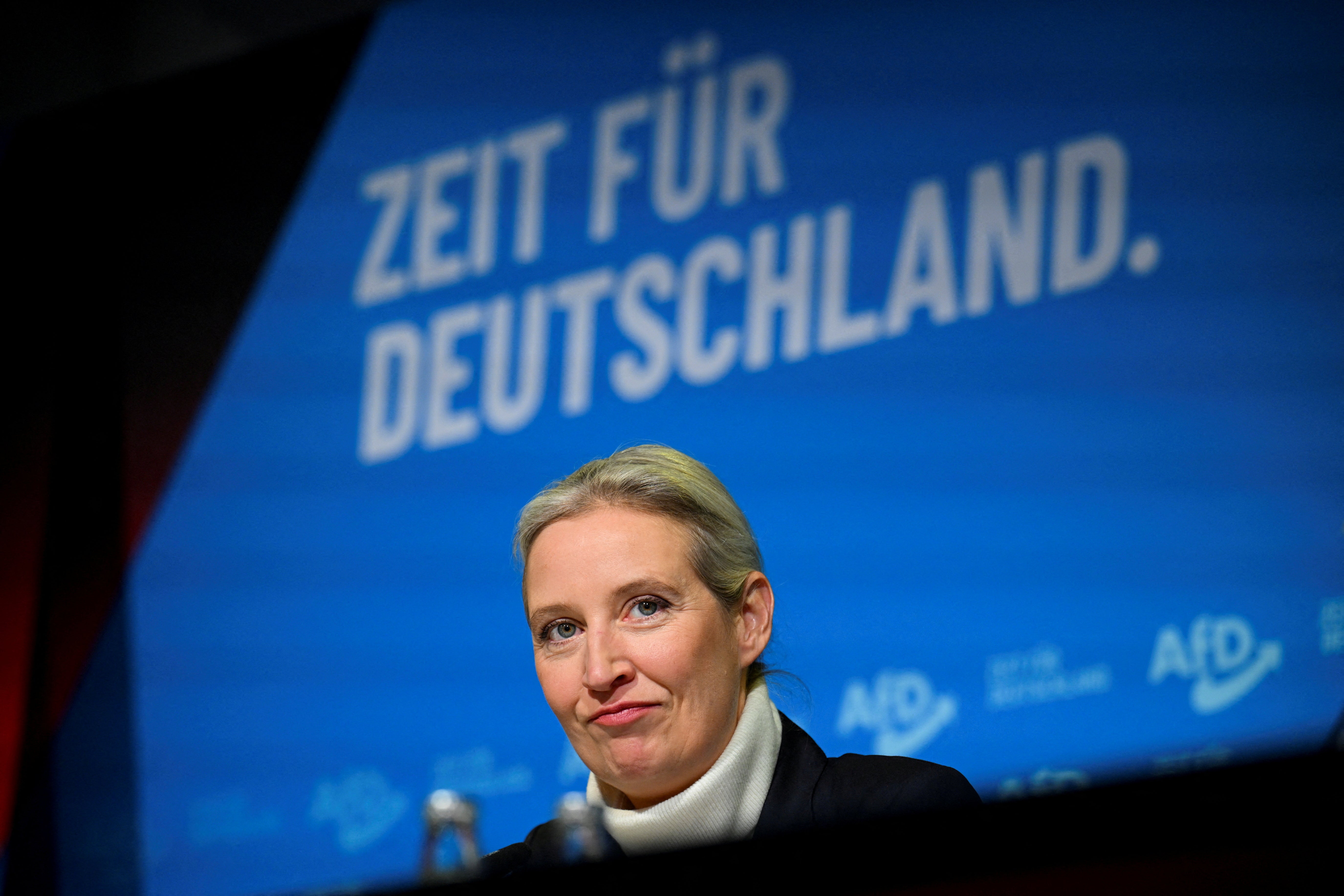 Alice Weidel, leader of Germany’s far-right Alternative for Germany (AfD) party