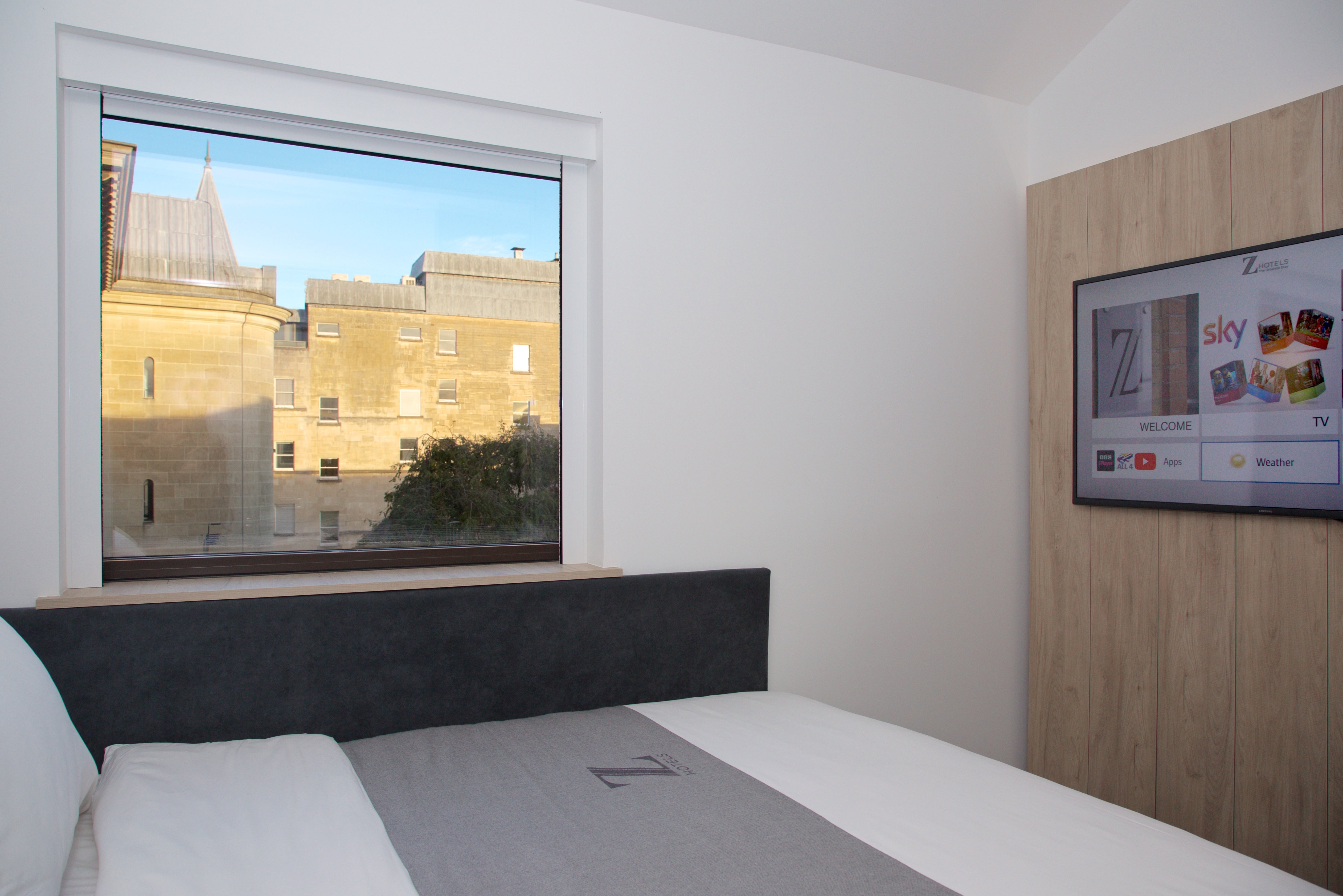 For a stay near Bath’s main attractions, book a room at the Z Hotel