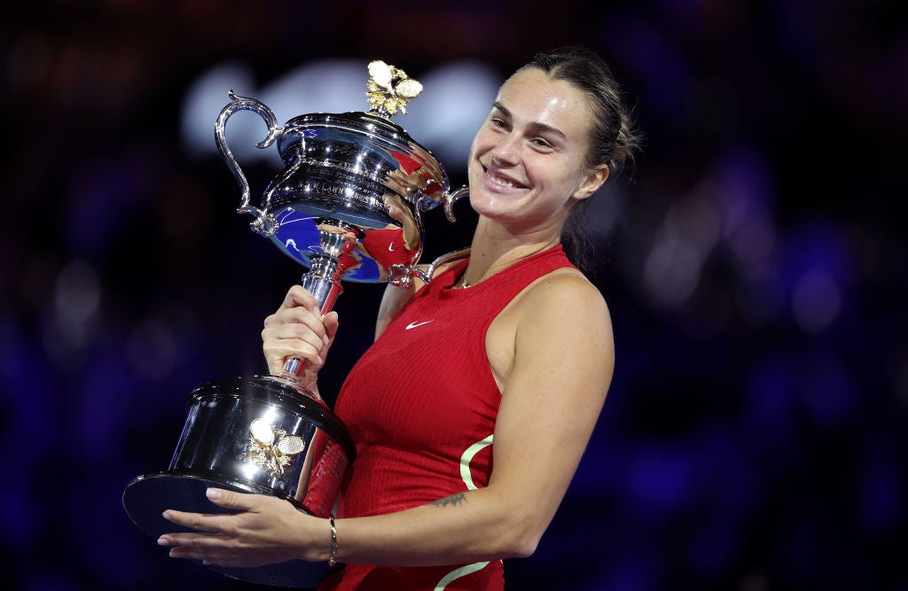 Sabalenka ha vinto consecutivamente gli Australian Open lo scorso anno