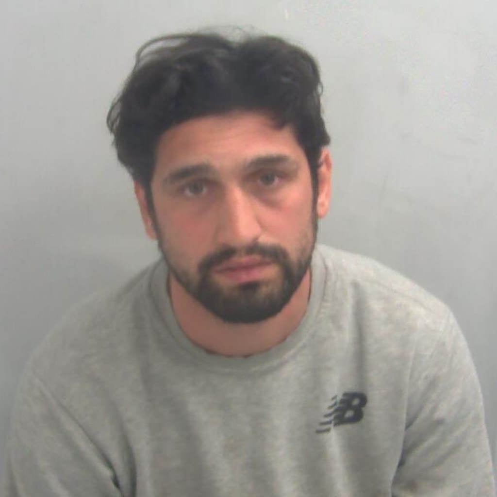 Marvin Usher, 33, was jailed for two years and five months for his role in the crime spree (Essex Police/PA)