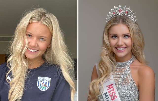 <p>Miss Worcester, Erin Smith. Organisers had been running the round for the last six years as a way to promote natural beauty and a more realistic body image</p>