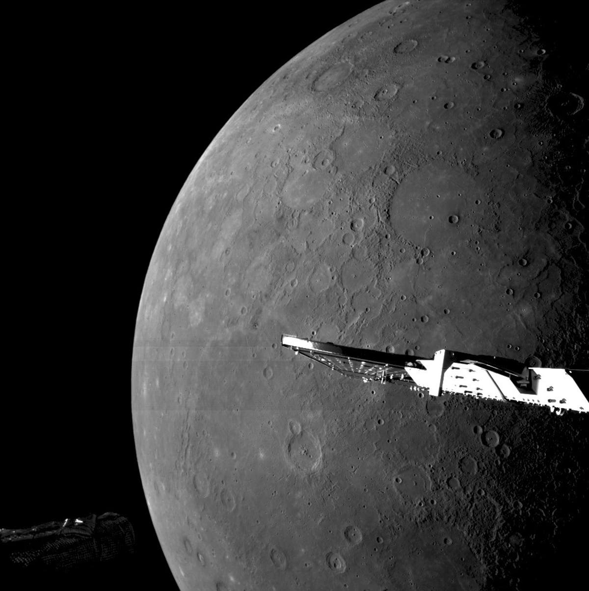 Spacecraft beams back riveting photos after buzzing Mercury’s north pole 