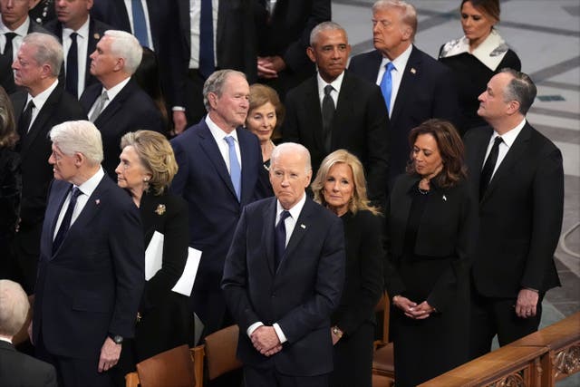 JIMMY CARTER-FUNERAL-PRESIDENTES