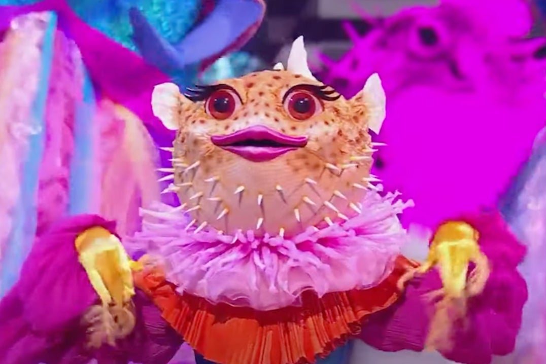 Pufferfish is among the contestants in this year’s series of ‘The Masked Singer’