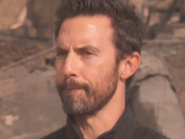 <p>Milo Ventimiglia fights back tears while surveying wreckage of home in California fires</p>