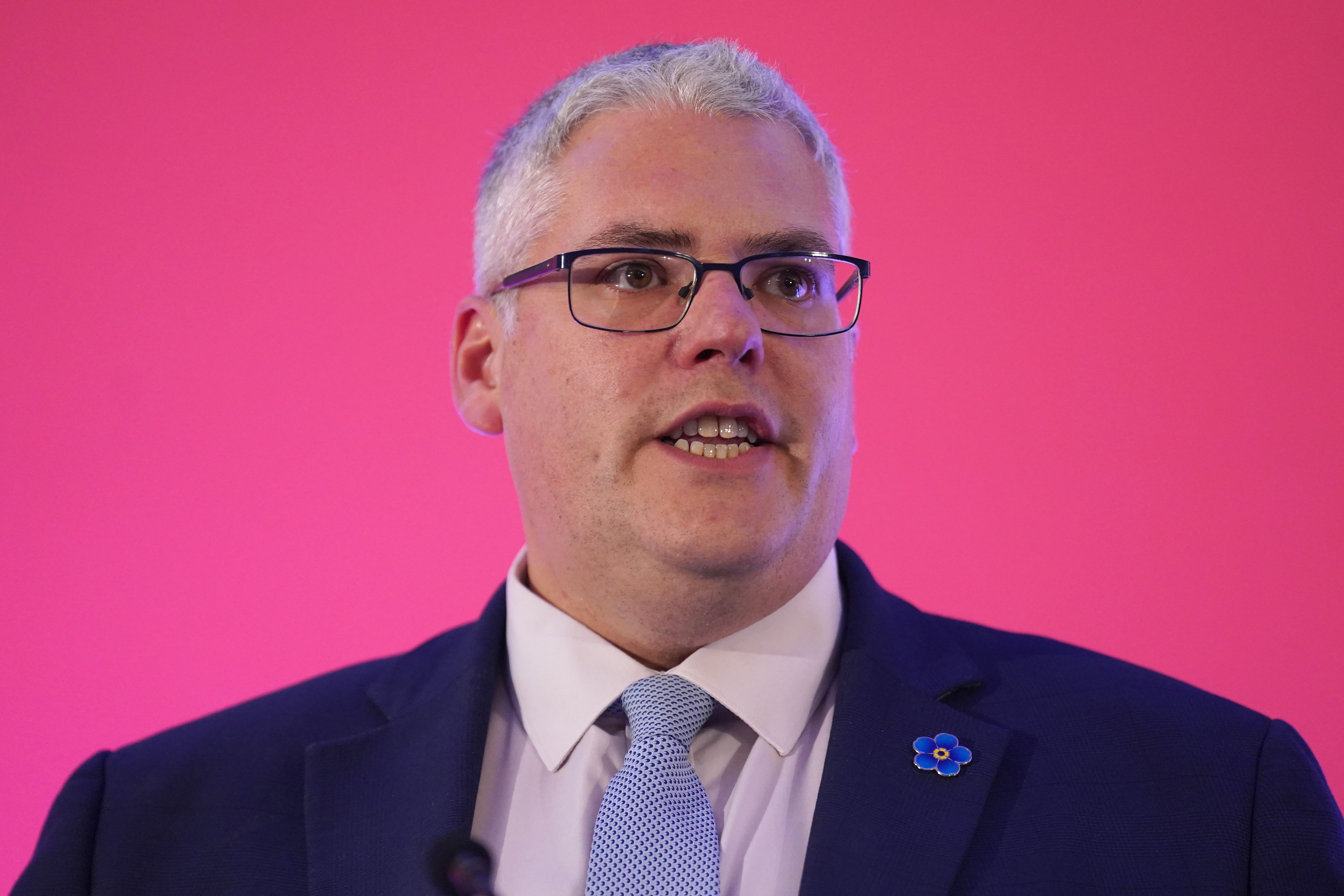 DUP leader Gavin Robinson said the Government has been slow to respond to unionist concerns over post-Brexit trading arrangements (Brian Lawless/PA)