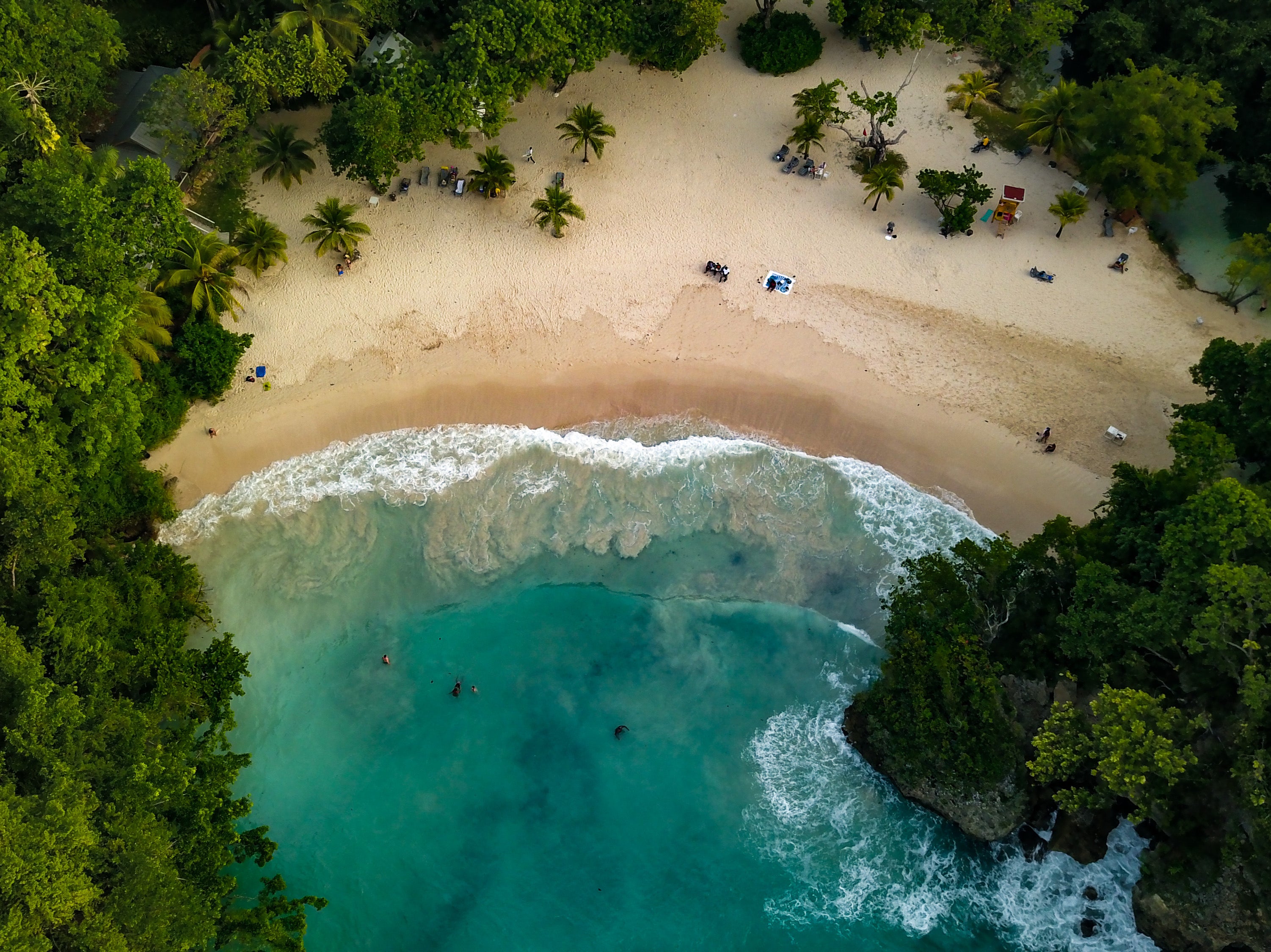 Frenchman’s Cove in Jamaica is a sandy slice of paradise