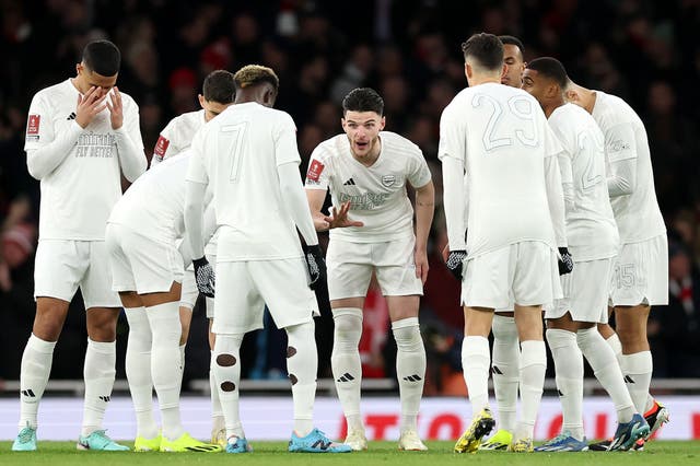 <p>Arsenal will don their all-white kit once again </p>