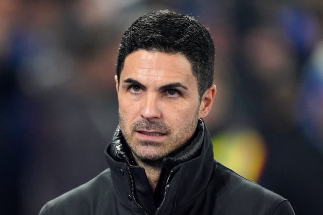 Mikel Arteta says he has the support of the Arsenal board when it comes to strengthening his squad (Jonathan Brady/PA)