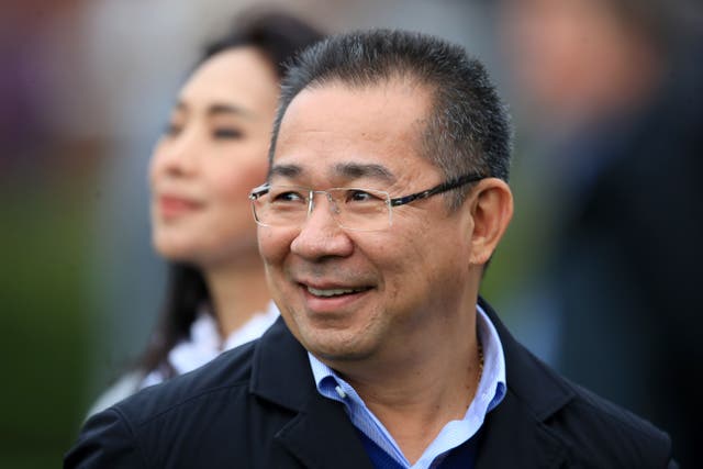 Khun Vichai Srivaddhanaprabha died in the helicopter crash (Mike Egerton/PA)