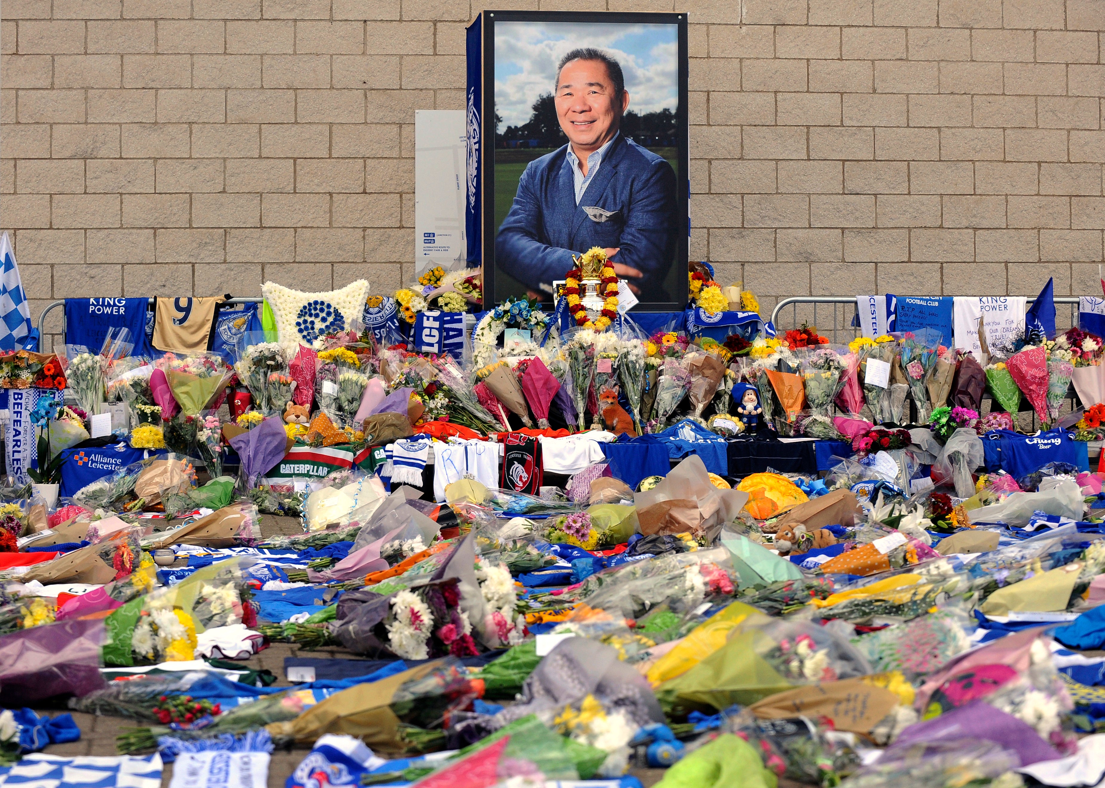 Family of former Leicester owner files $2.6 billion fatal accident claim after helicopter crash