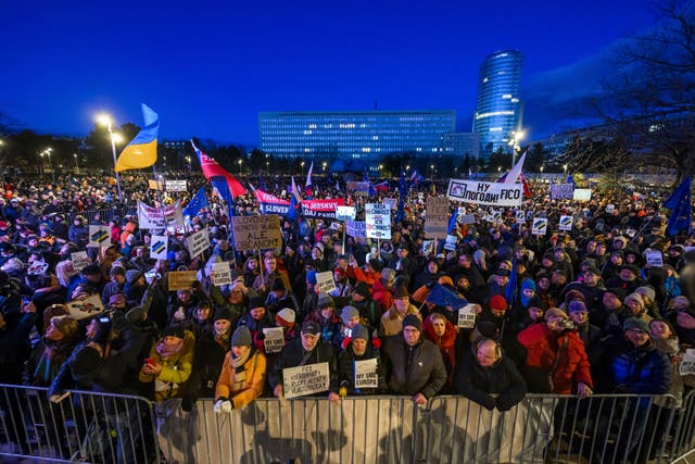 Slovakia Protest