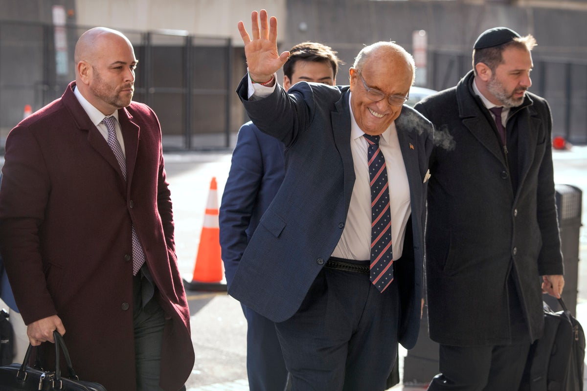 Rudy Giuliani held in contempt of court for repeating false claims about defamed election workers