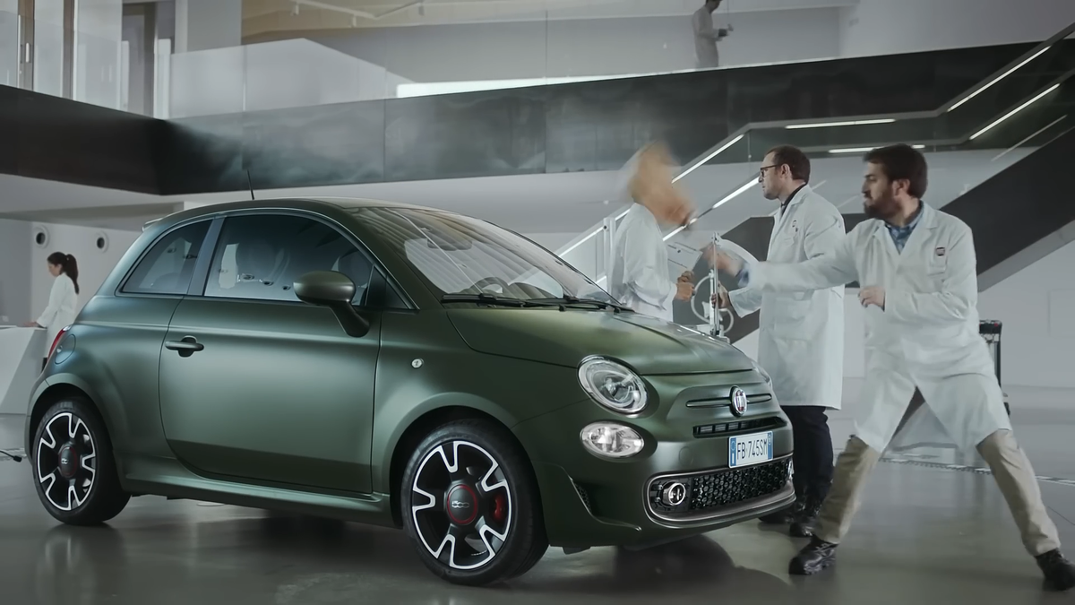 ‘Tested for bad boys’: Watch resurfaced Fiat 500 advert from 2016