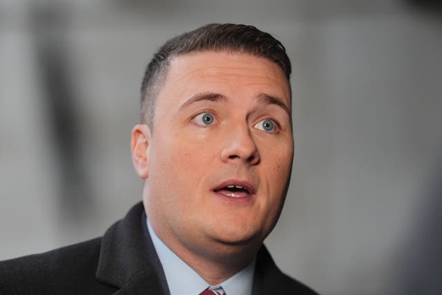 Health Secretary Wes Streeting speaks to the media outside BBC Broadcasting House on January 5, 2025 (Jonathan Brady/PA)