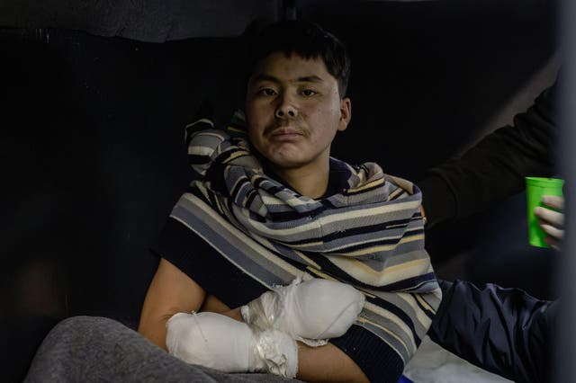 A North Korean prisoner of war