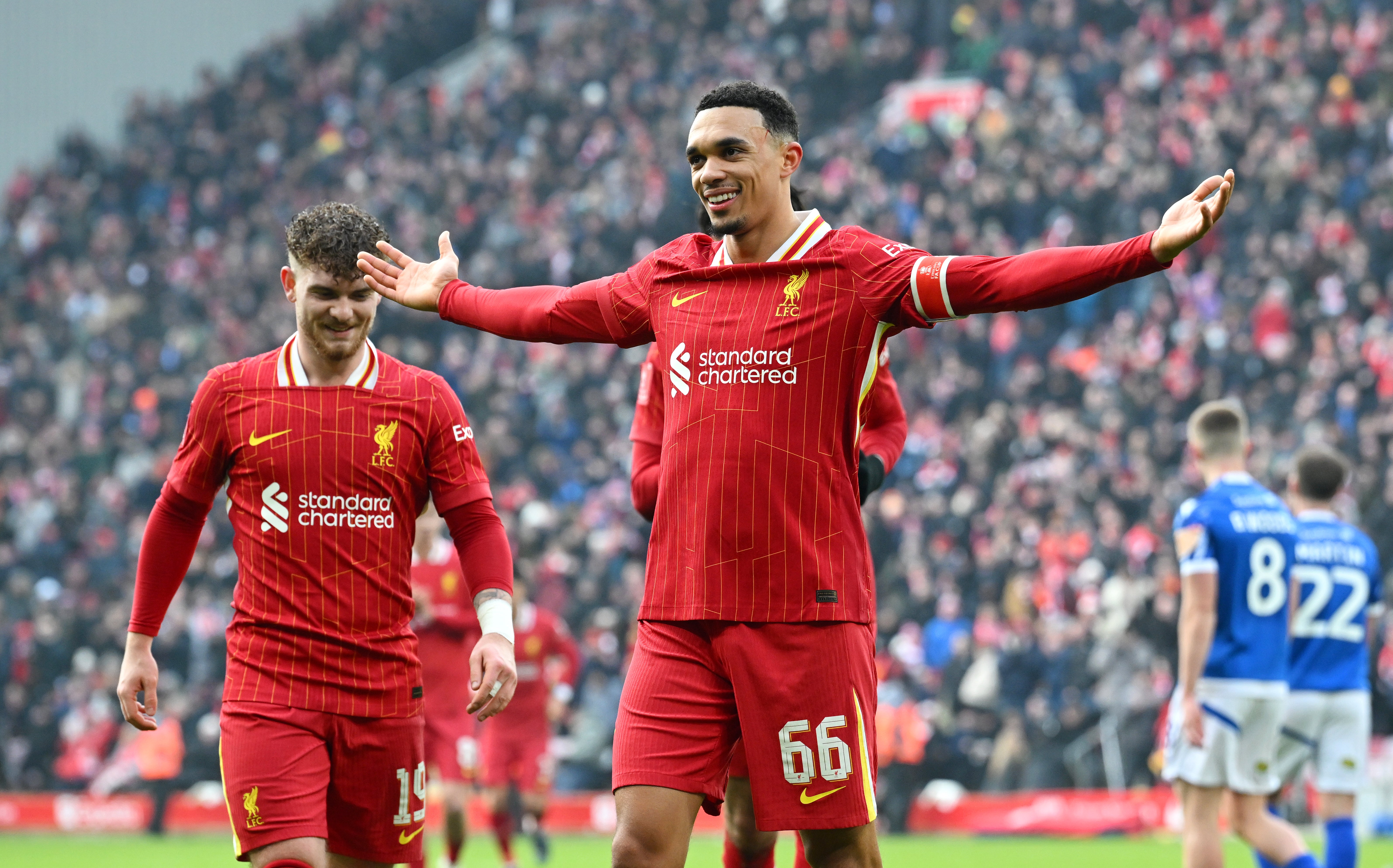 Trent Alexander-Arnold serenades Anfield with performance of artistry and class 