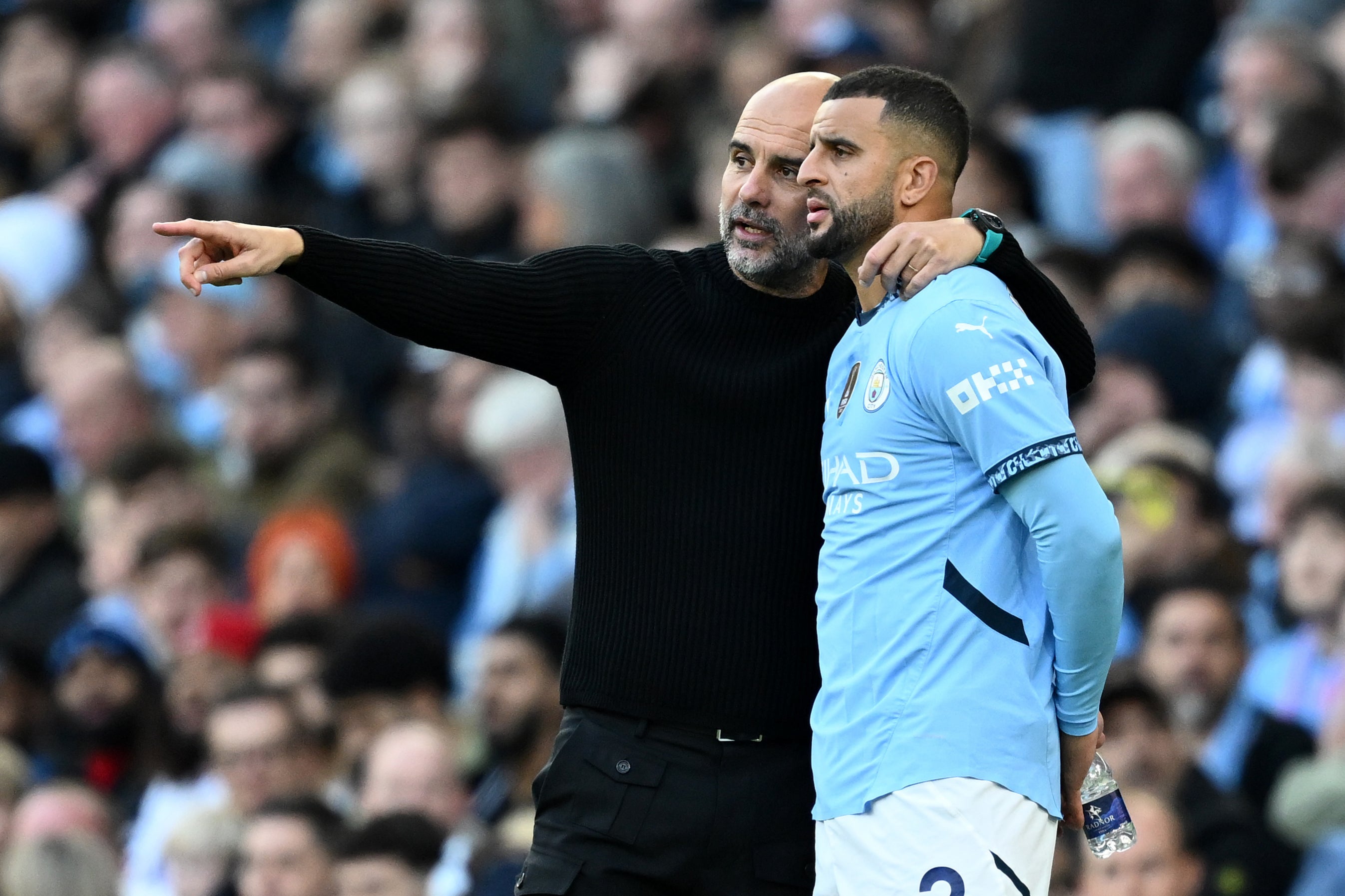 Kyle Walker wants to leave Man City this month, says Pep Guardiola