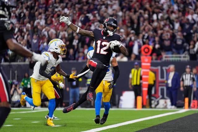 CHARGERS TEXANS