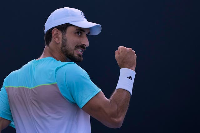 Hady Habib claimed a historic victory in Melbourne (Asanka Brendon Ratnayake/AP)