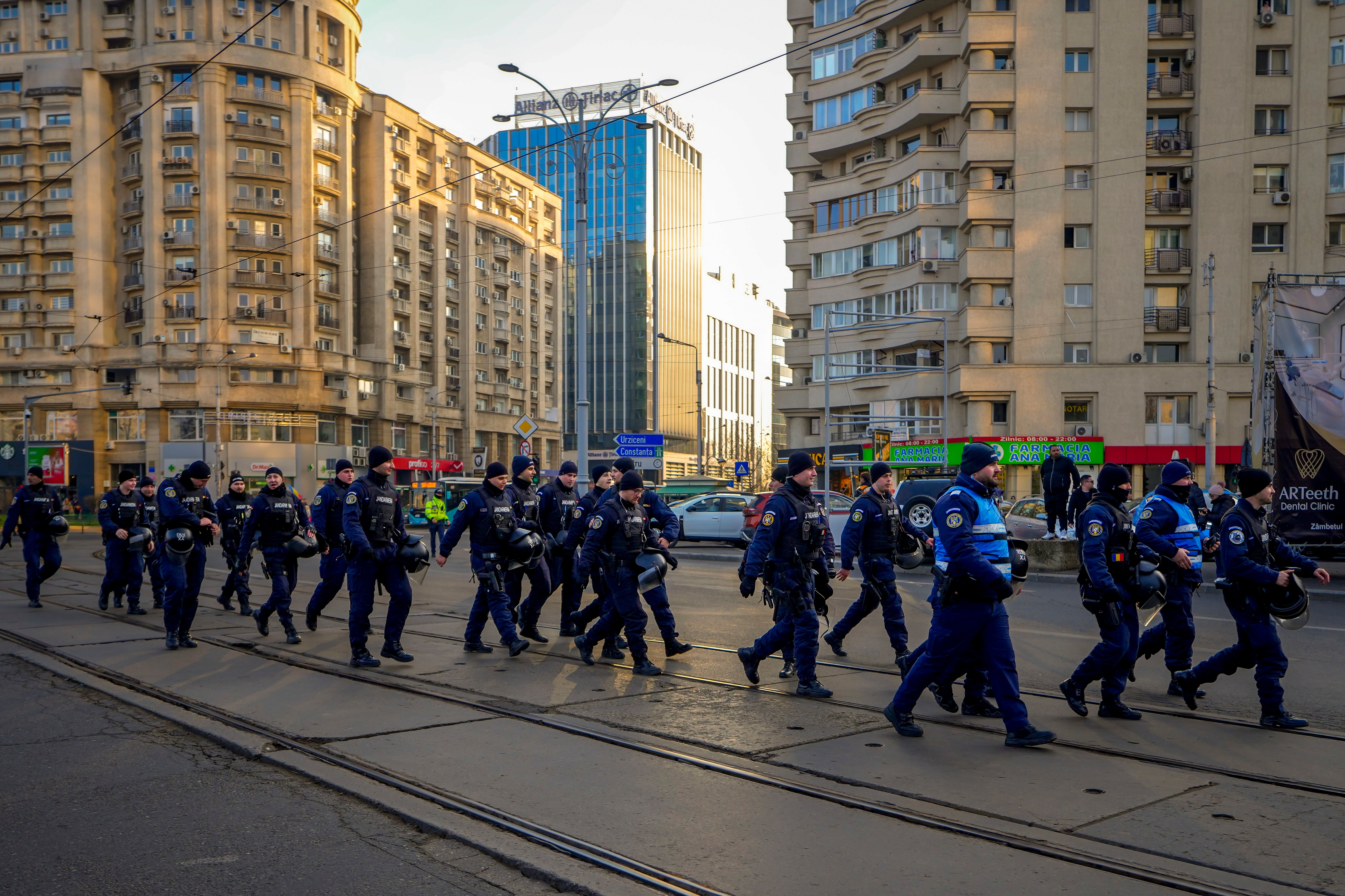 Romania Election Protest