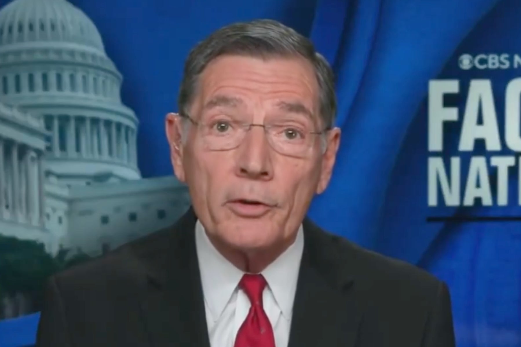 Senator John Barrasso is a loyal Trump ally